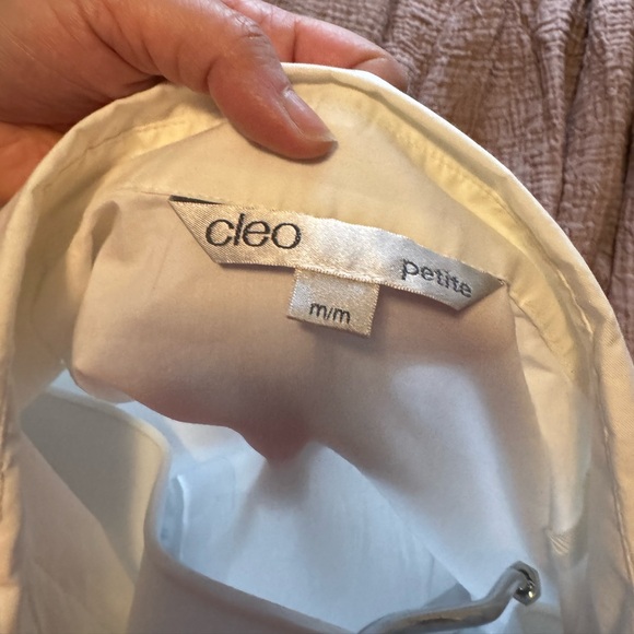 Cleo ruffled collar button down shirt - Picture 2 of 4